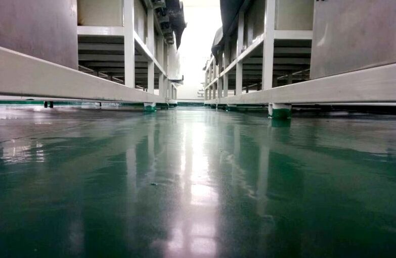 線路板廠地面防腐施工